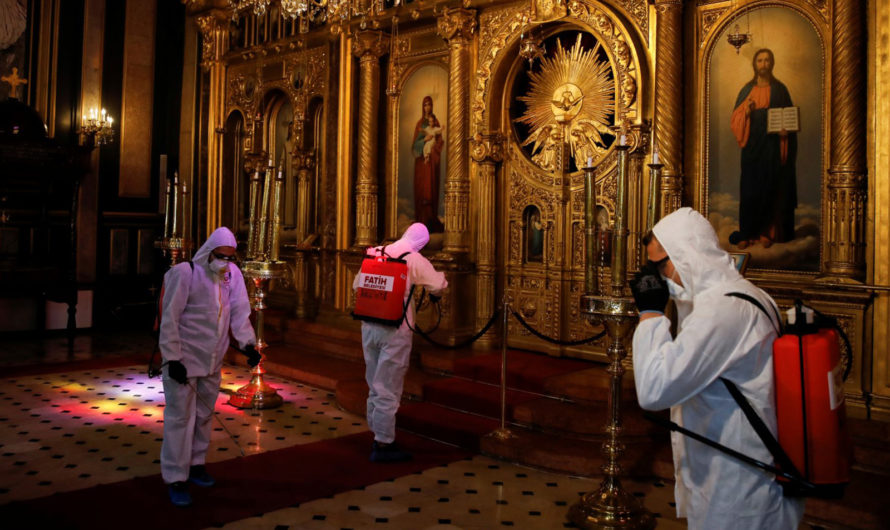 Русская Православная церковь против коронавируса